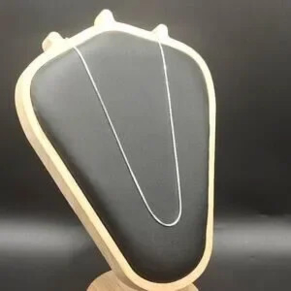 22 in. 925 Sterling Silver 1mm Box Chain Necklace Valentine's Birthday Gift NEW